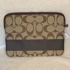 Coach Laptop Case (NWT)